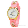 Fashion Girls Silicone Quartz Watch For Women